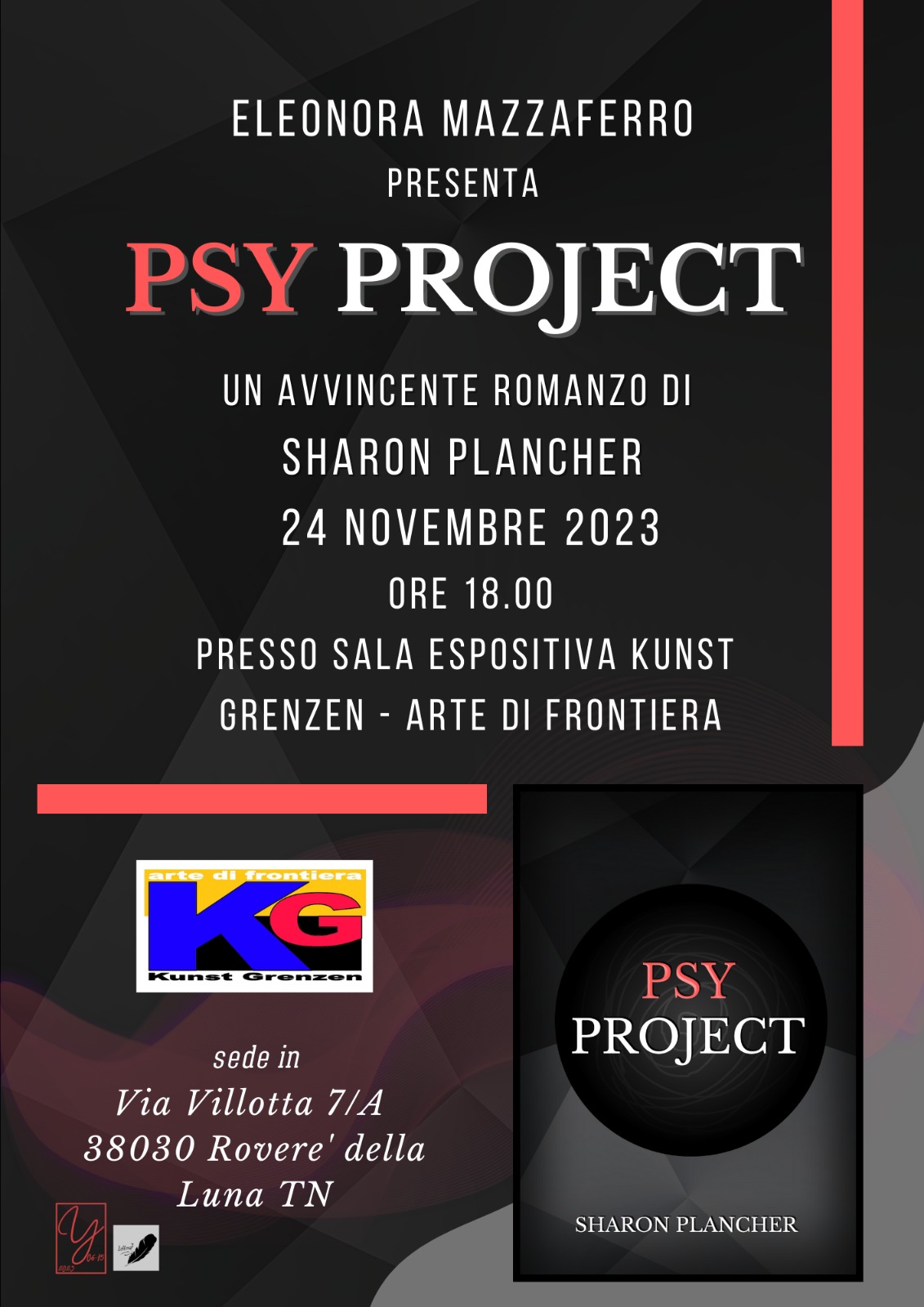 PSY PROJECT di Sharon presenta Eleonora Mazzaferro kunst grenzen